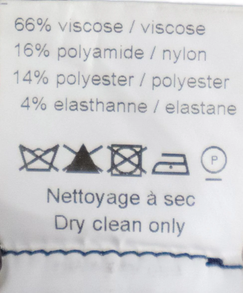 Alaia Navy Spandex Pants sz 6 - Image 4