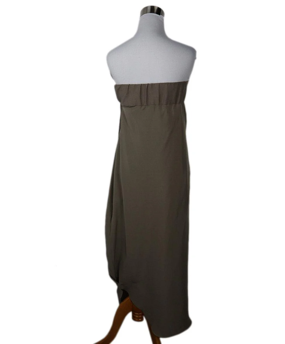 Brunello Cucinelli Strapless Beaded Dress sz 4 - Image 3