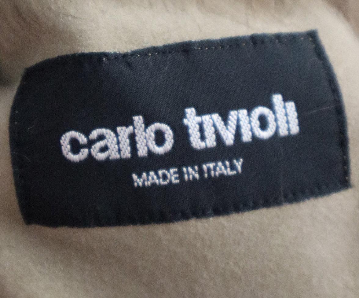 Carlo Tivioli Blonde Sable Fur Reversible Coat sz 4 - Image 7