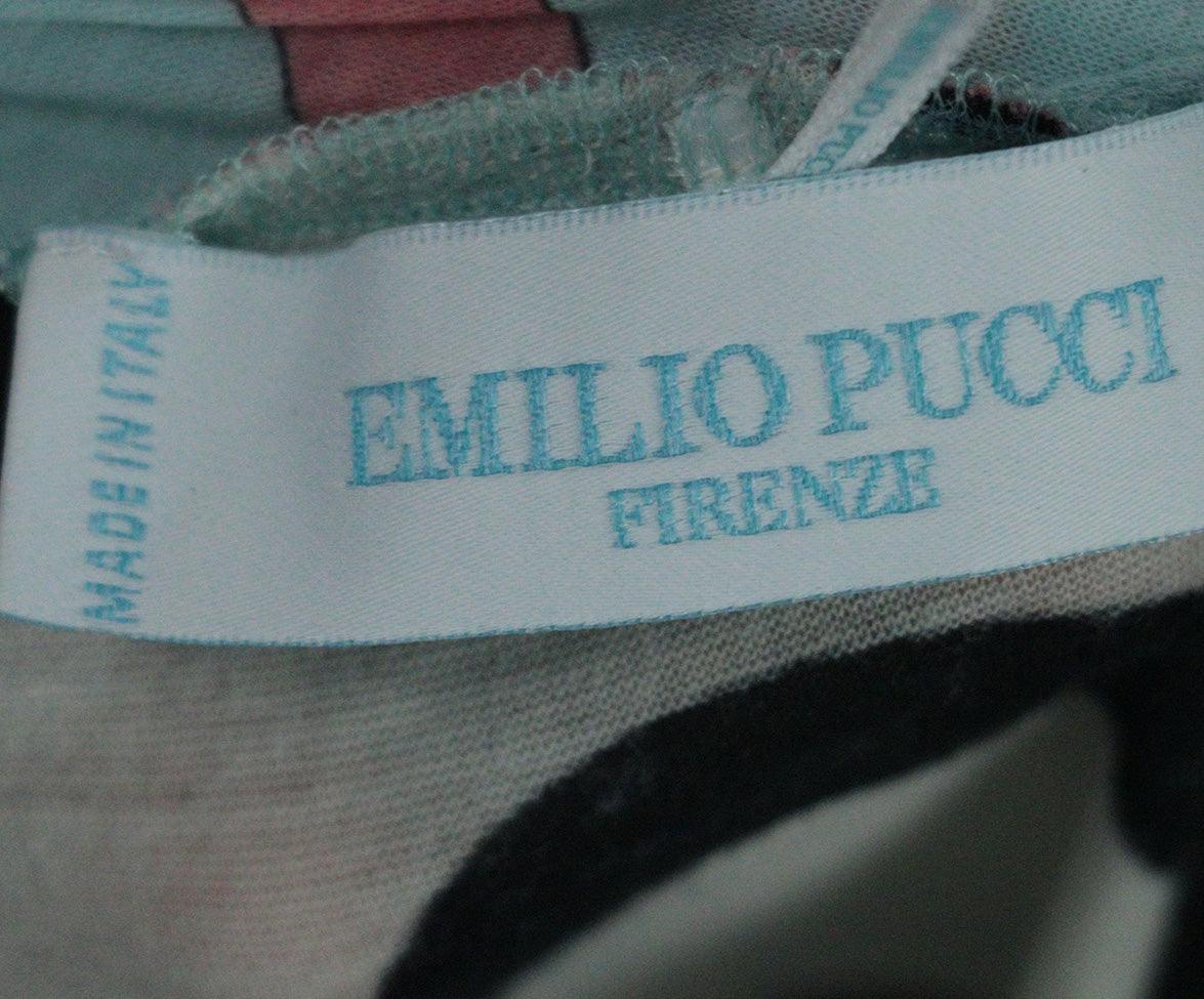 Emilio Pucci Multicolor Print Top sz 4 - Image 4