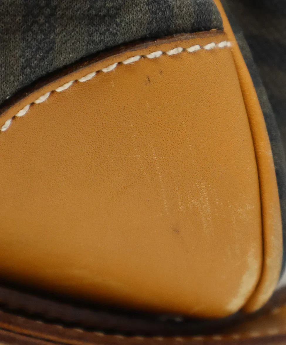 Fendi Brown & Black Striped Luggage Tote - Image 11