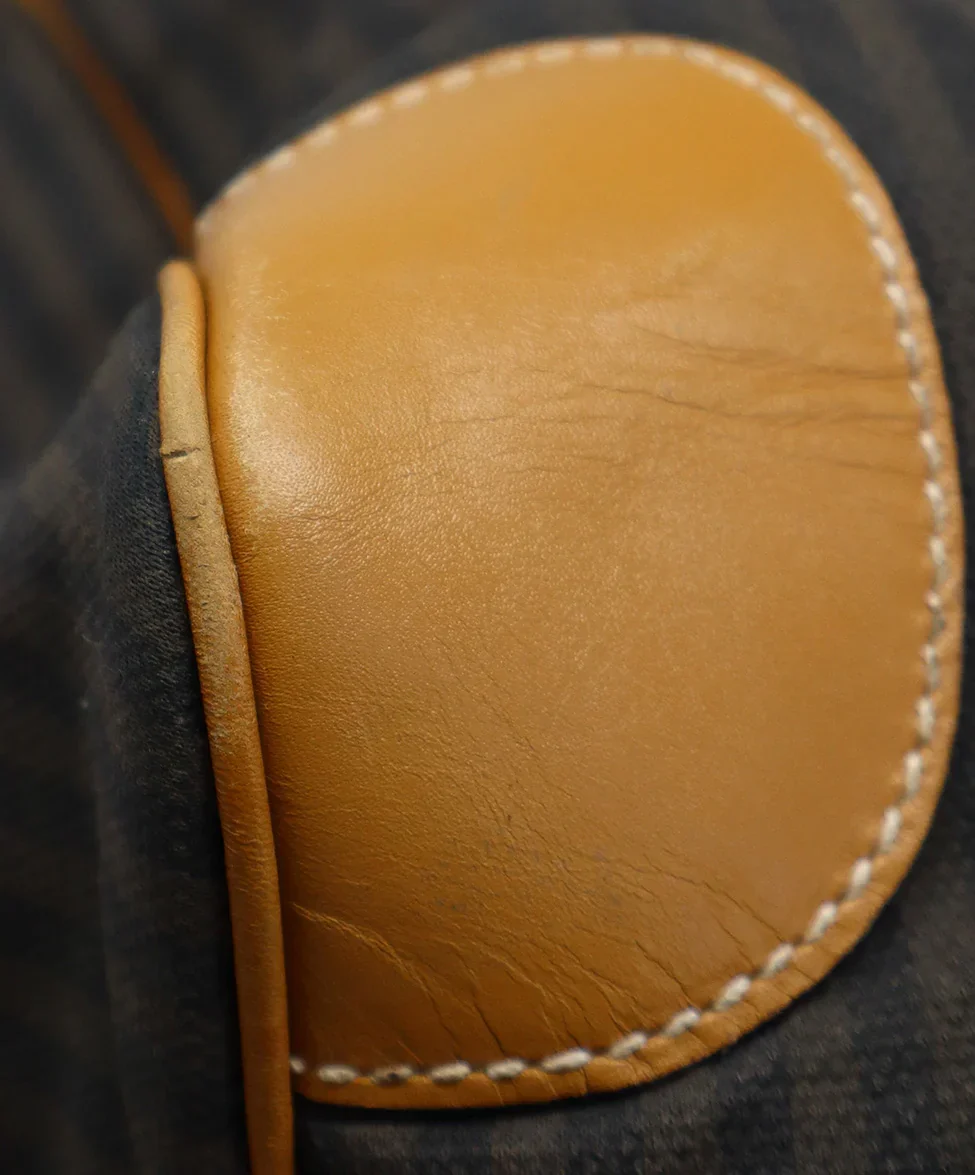 Fendi Brown & Black Striped Luggage Tote - Image 12