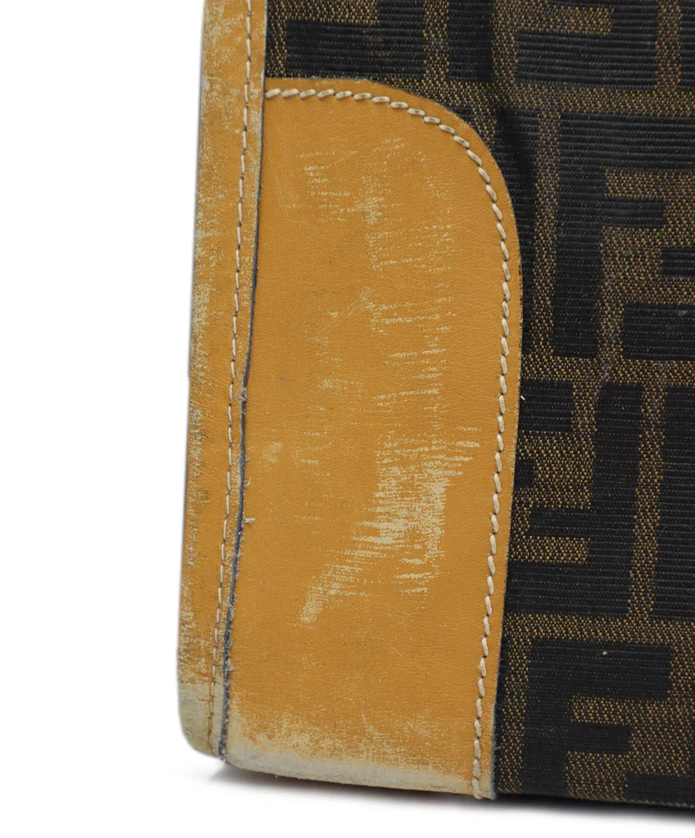 Fendi Vintage Logo Print Luggage - Image 13