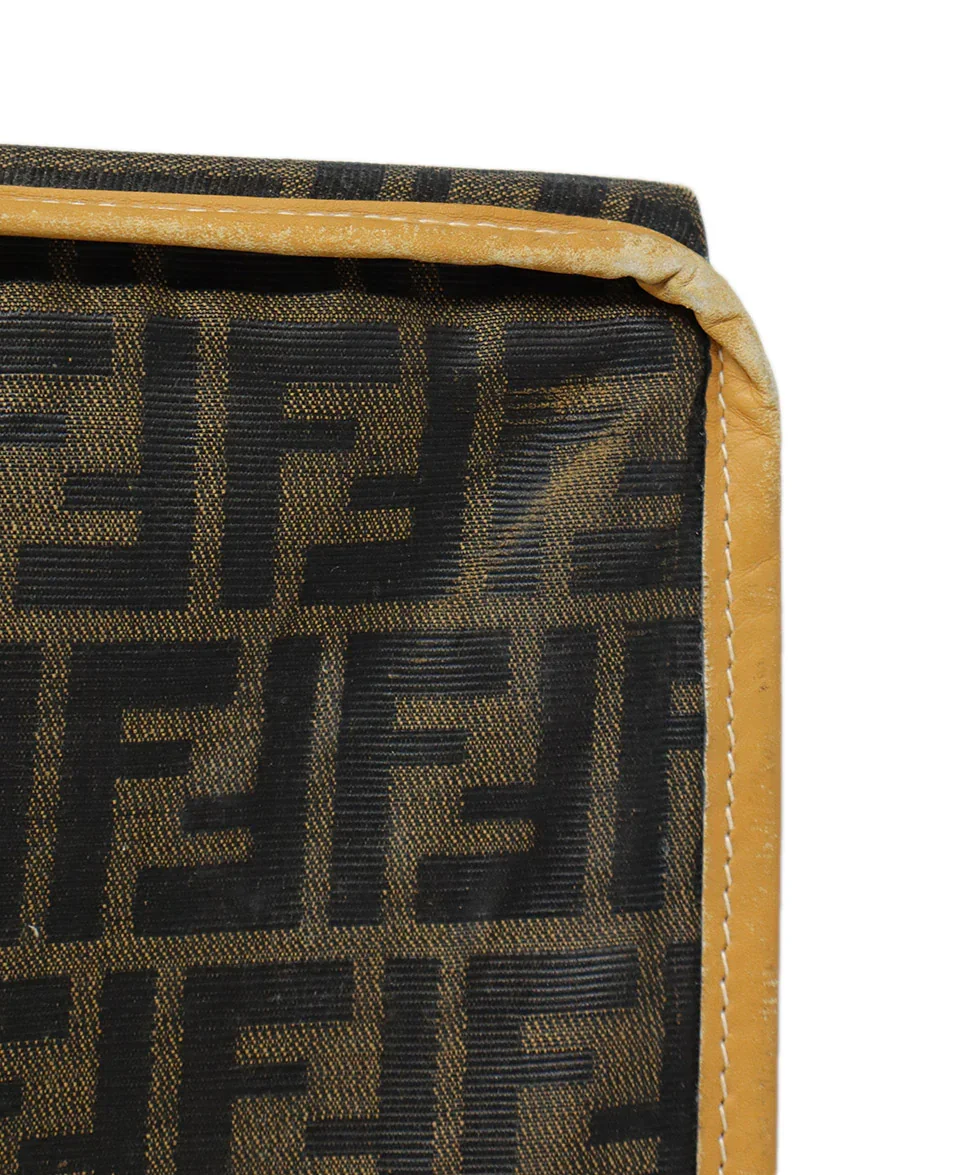 Fendi Vintage Logo Print Luggage - Image 15