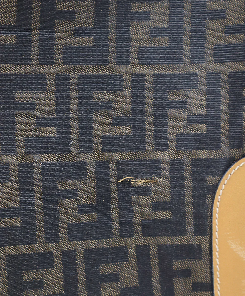 Fendi Vintage Logo Print Luggage - Image 16