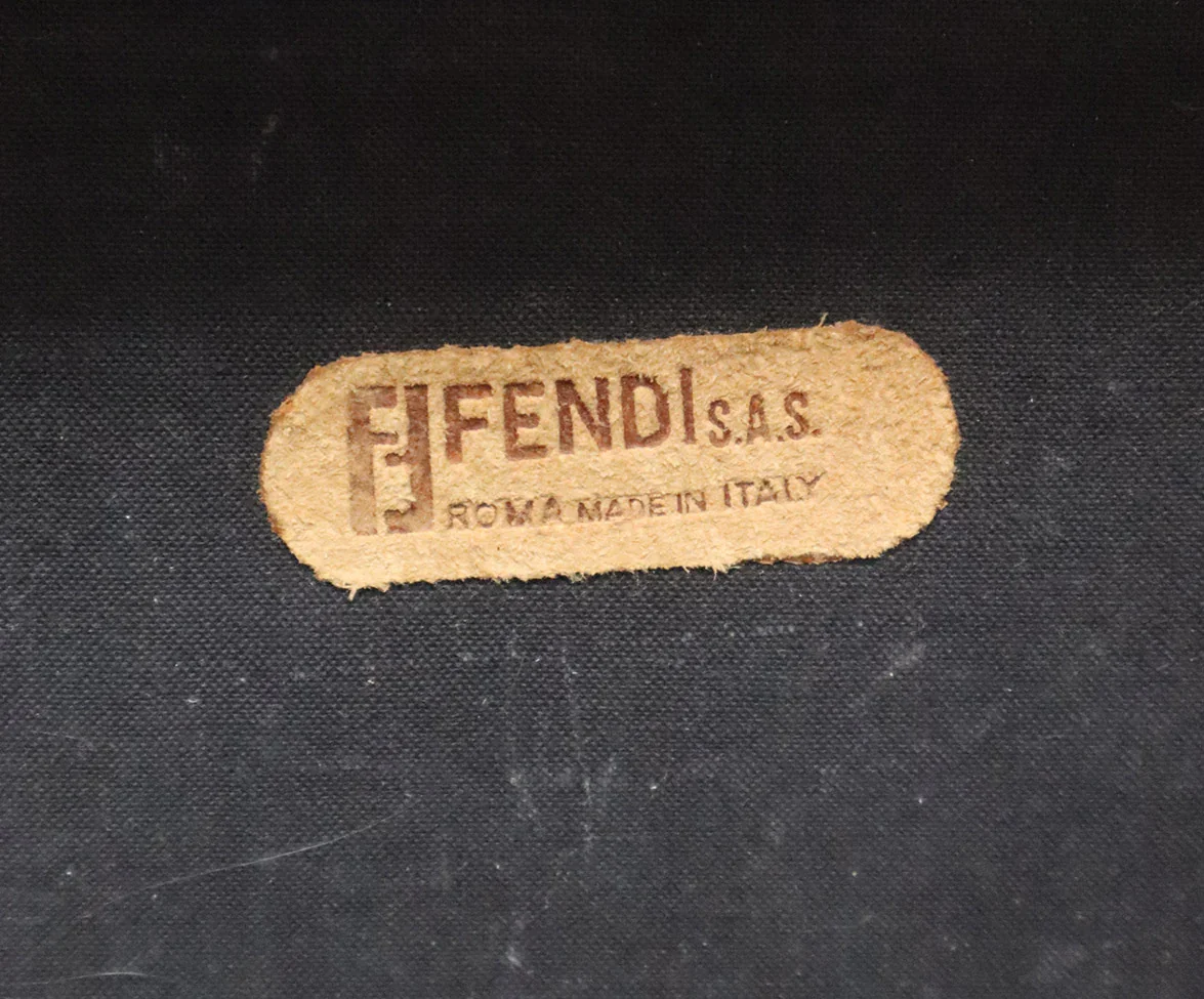 Fendi Vintage Logo Print Luggage - Image 7