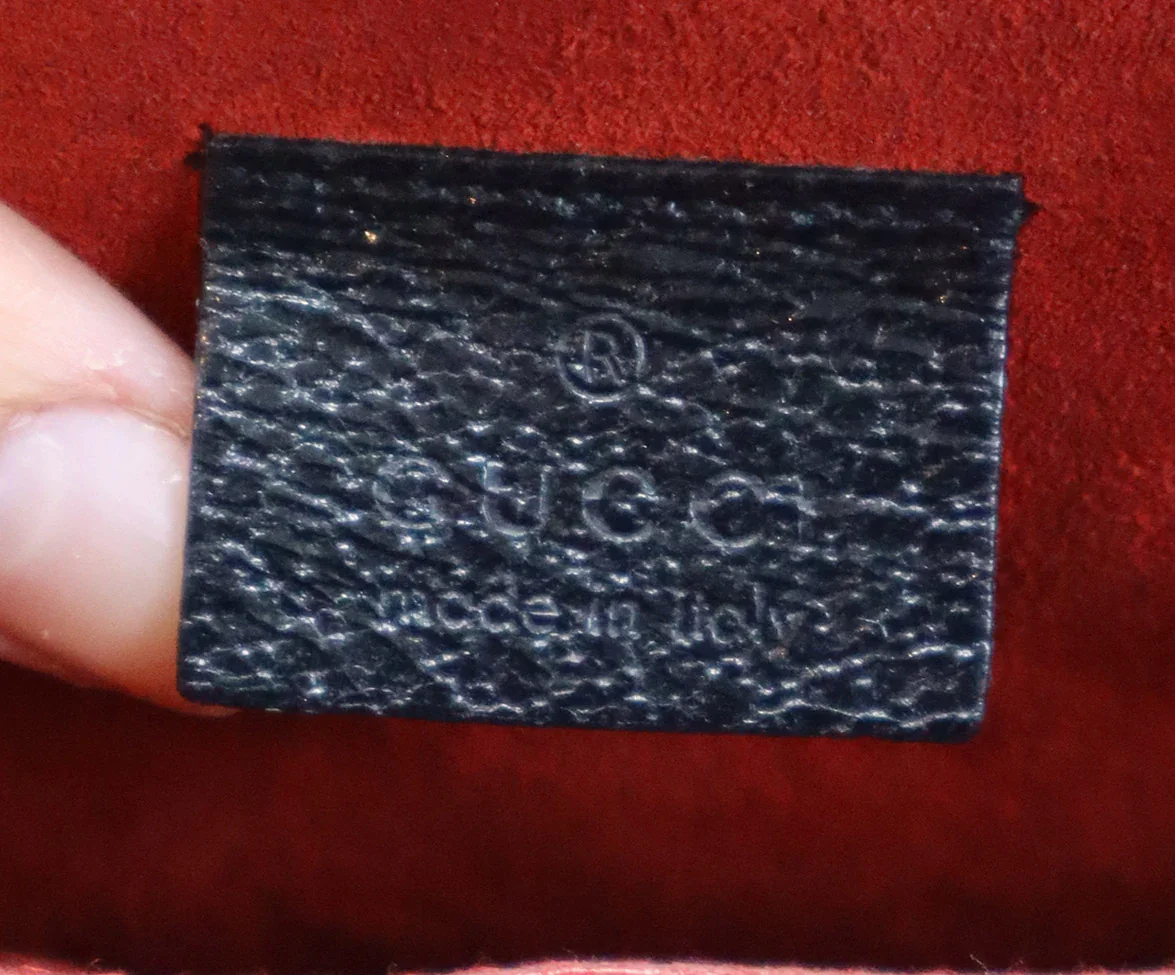 Gucci Black Leather Bamboo Handle Bag - Image 7