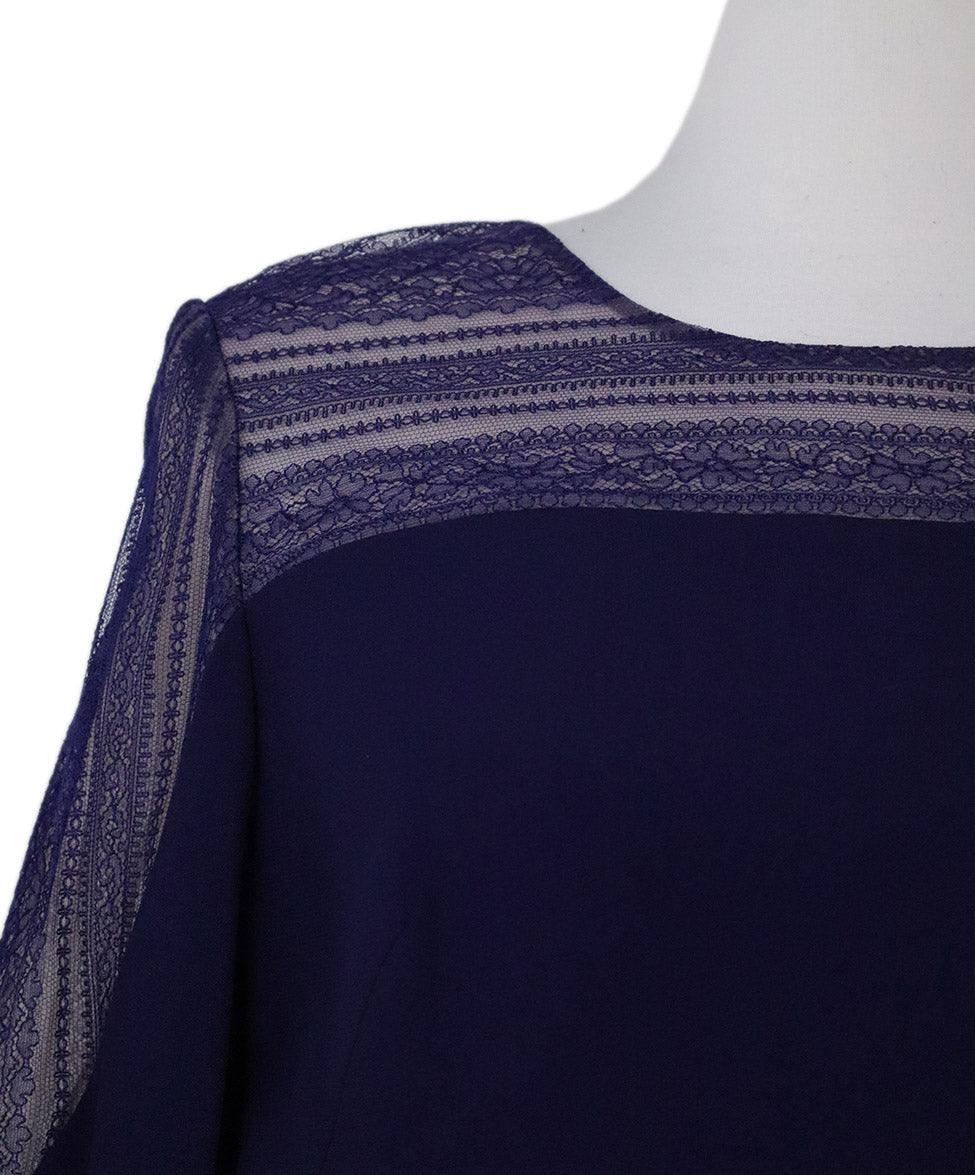 J. Mendel Purple Lace Dress sz 6 - Image 5