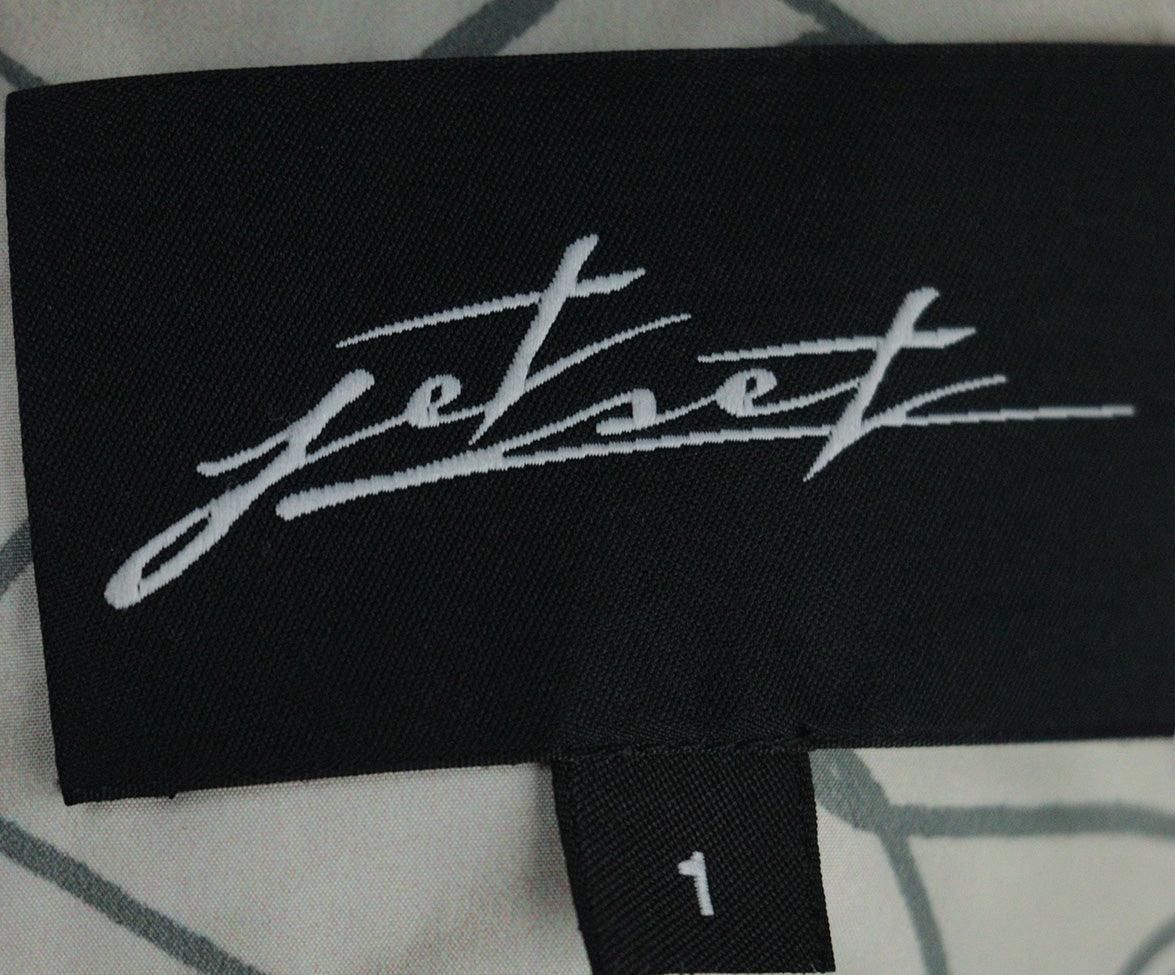 Jet Set Beige & Red Fox Fur Vest sz 2 - Image 4