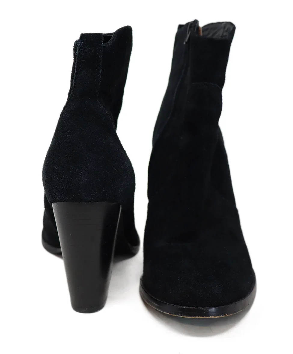 Joie Black Suede Booties sz 9 - Image 3