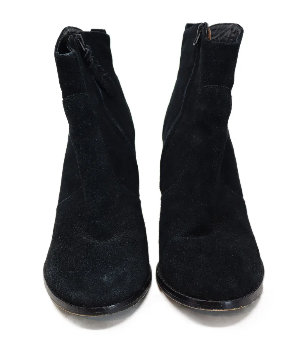 Joie Black Suede Booties sz 9 - Image 4