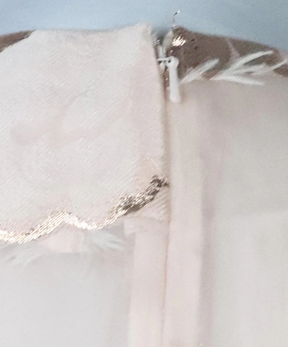 Lela Rose Pink & Rose Gold Blouse sz 0 - Image 6