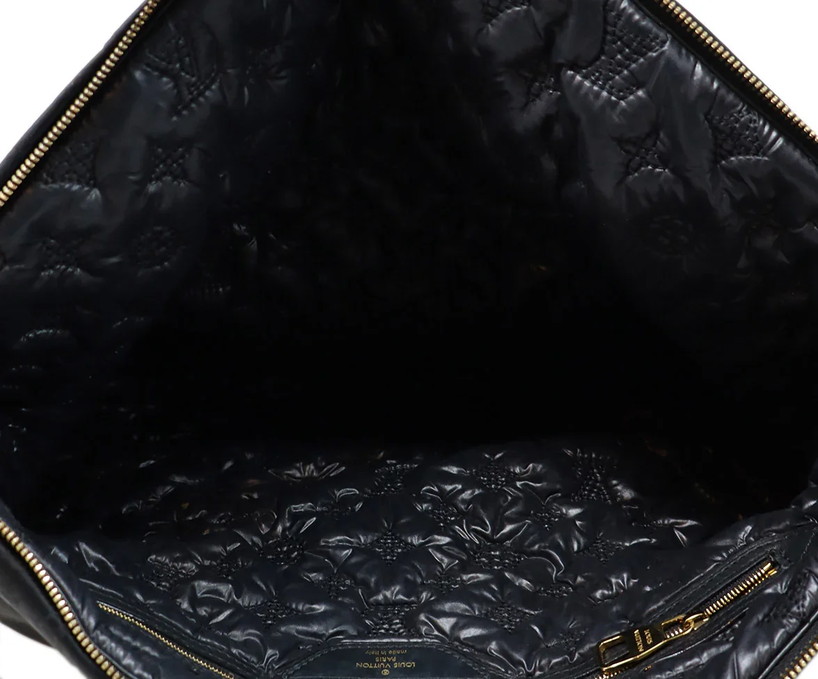 Louis Vuitton Black Desire Lockit Vertical Tote - Image 6