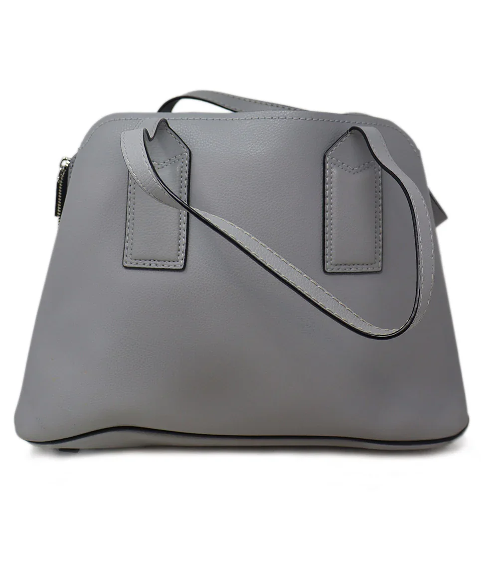 Marc Jacobs Grey Leather Handbag - Image 3