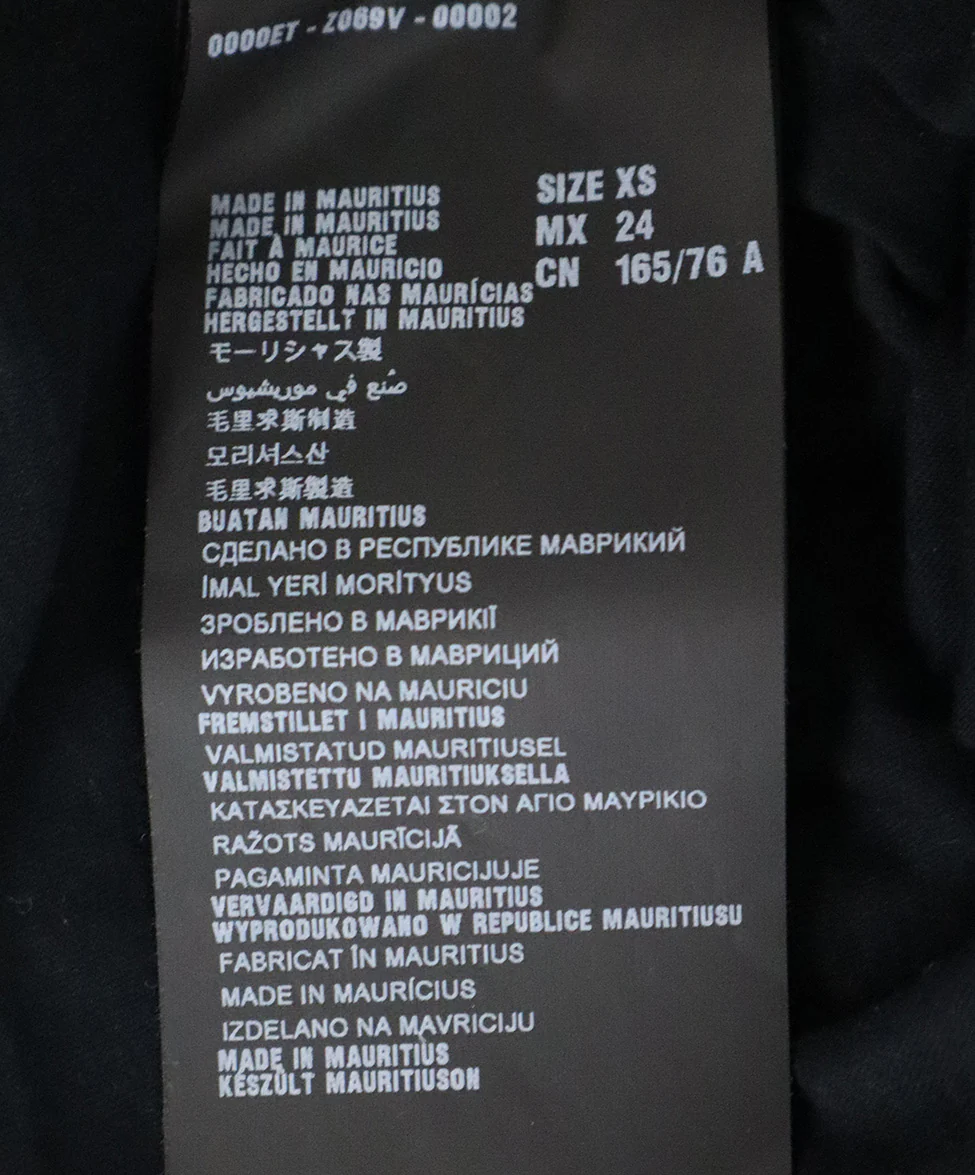 Prada Black Cotton T Shirt With Sequins Trim sz 0 - Image 5