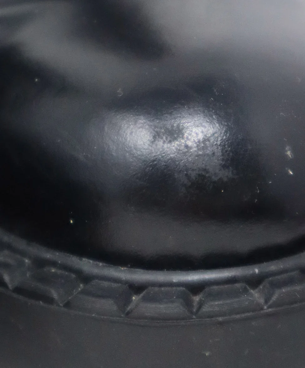 Prada Black Leather Elastic Trim Booties sz 6 - Image 6