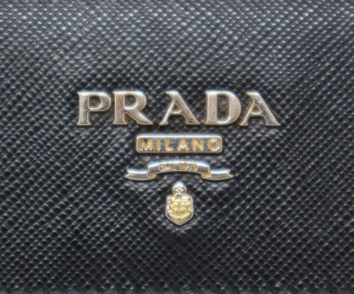 Prada Black Leather Wallet - Image 14